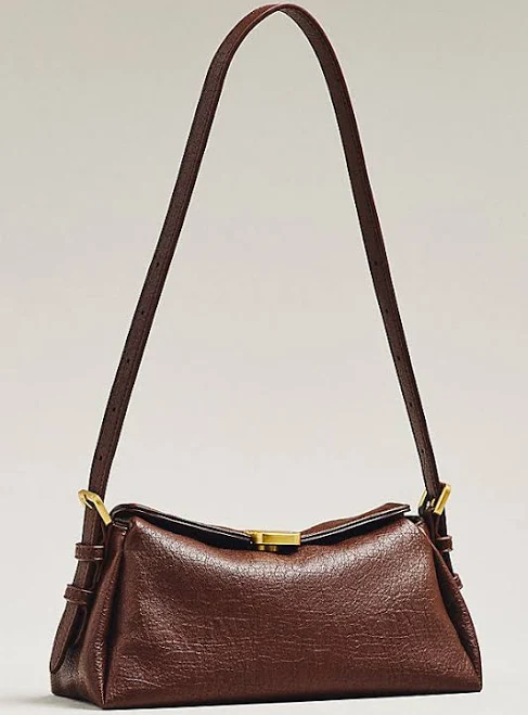 bag Anthropologie Slouchy Faux Leather Shoulder Bag Anthropologie $98
