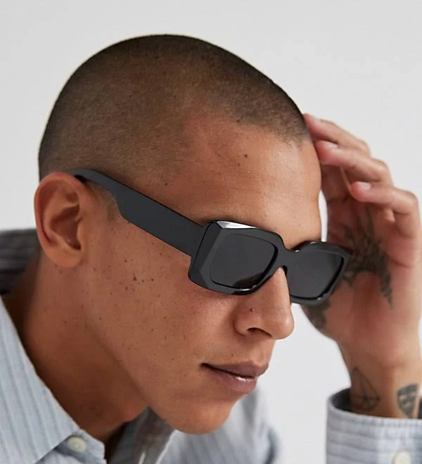 accessory Asher Rectangle Sunglasses Urban Outfitters $15
