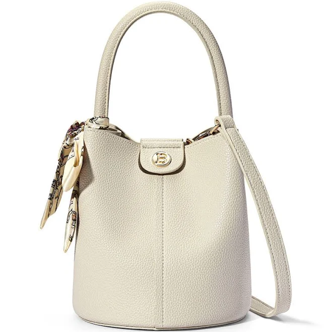 bag Bostanten Vegan Leather Mini Bucket Handbag with Removable Shoulder Strap Bostanten $45.99