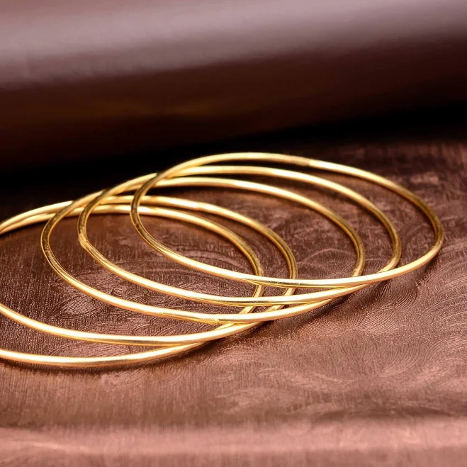 accessory Dainty Gold Bangle Set Etsy - Seller $16.32