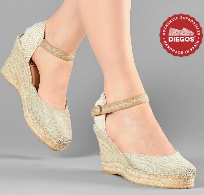 shoes Diegos High Platform Wedge Espadrilles diegos.com $92