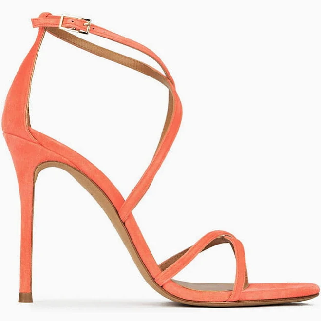 heels Elegant Wraparound Strap Stiletto High Heels LarosaStyle $130