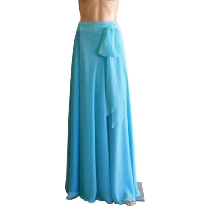 maxi skirt Floor Length Chiffon Maxi Skirt Etsy - lisaclothing $31.99