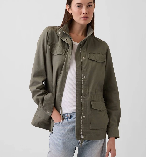 outerwear Gap Women's Utility Jacket Gap Factory $31.99