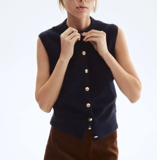 vest H&M Ladies Fine-knit Vest H&M $24.99