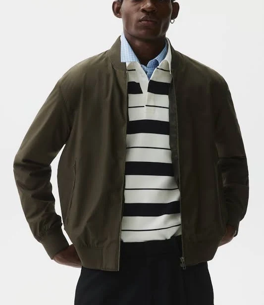 bomber jacket H&M Men's Lightweight Bomber Jacket H&M $27.99