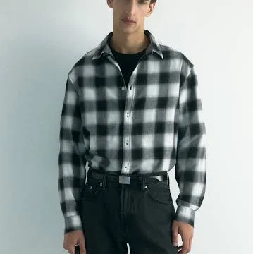 outerwear H&M Men's Relaxed-Fit Flannel Shirt H&M $14.99