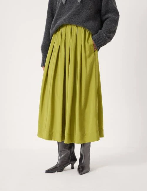 skirt Hush Women's Ivy Pleated Air Flow Midi Skirt Nordstrom $175