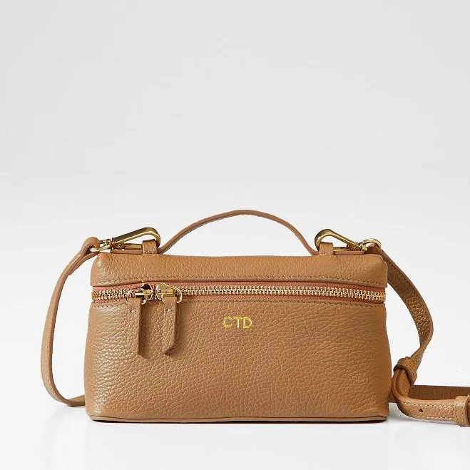 bag Leather Top Handle Crossbody Bag Mark and Graham $59.99