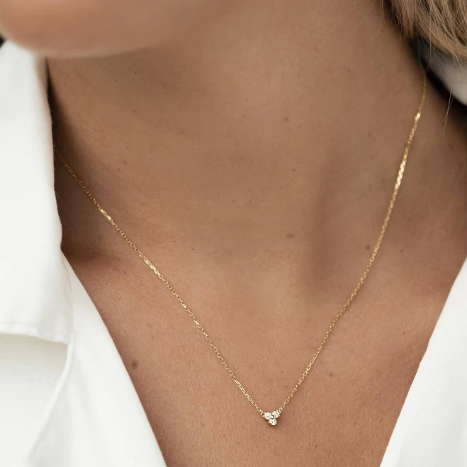 accessory Linjer Women's Trillium Gold Vermeil Necklace Linjer $135