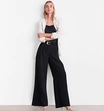 pants Loft Women's Versa Crepe Drape Palazzo Pants LOFT $49.97