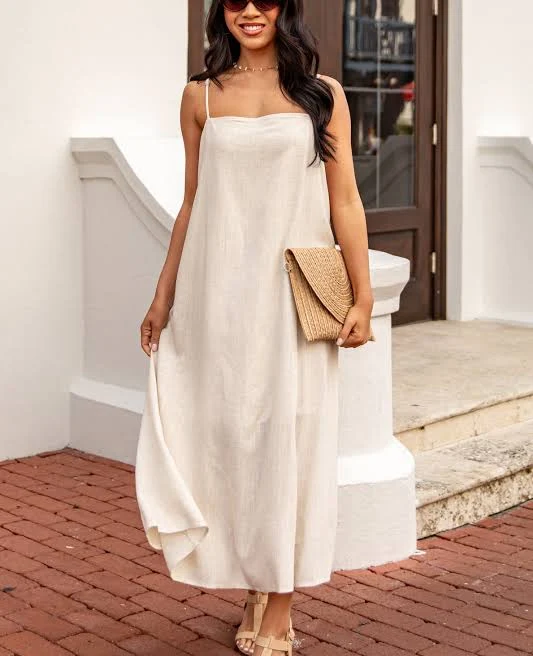dress Love Linen Maxi Dress Dress Up $45.9
