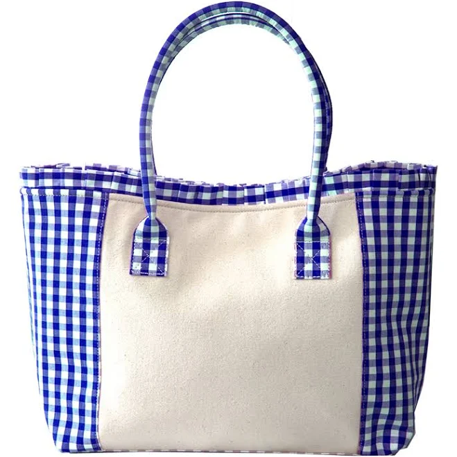 tote bag Mainstreet Collection Gingham Tote Bag Mainstreet Collection Online $24.99