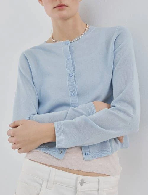 outerwear MANGO Women's Fine-Knit Straight-Fit Cardigan Nordstrom $69.99