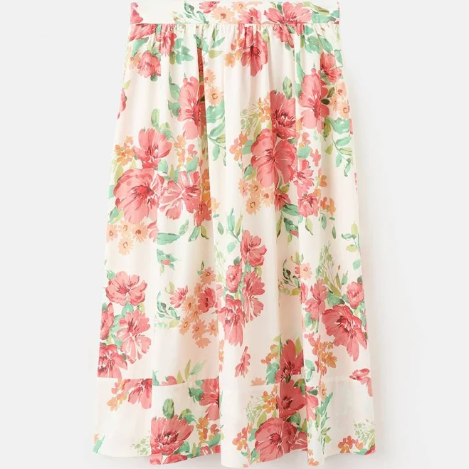 skirt MANGO Women's Floral Midi Skirt Macy's $95.99