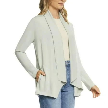 outerwear Max & Mia Women's Open Front Lightweight Drape Cardigan Walmart - Seheryeli Store $14.99