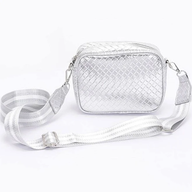 bag Metallic Crossbody Bag eklaboutique.com $34