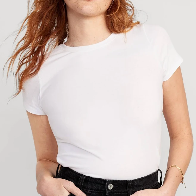 top Old Navy Women's Bestee Crop T-Shirt Old Navy $8.49