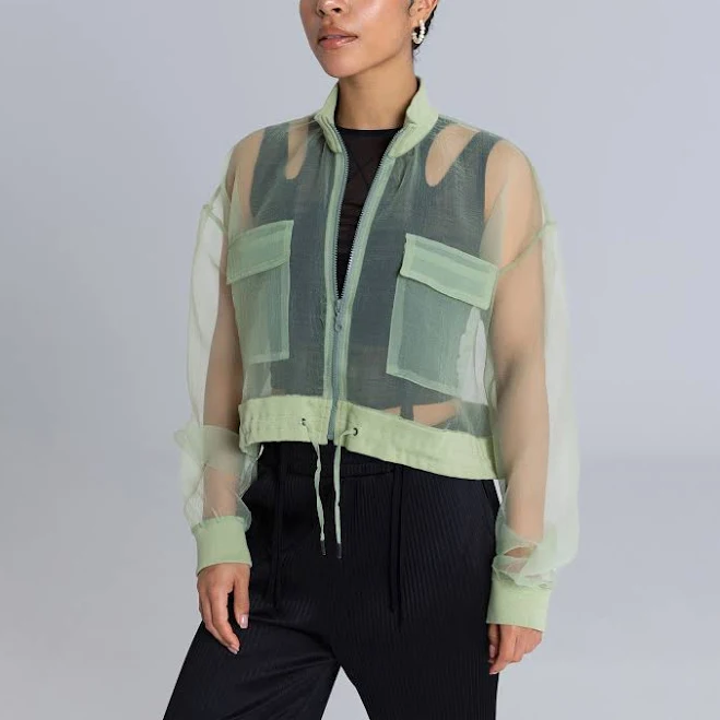 bomber jacket Organza Bomber Jacket ESTHE $148.9
