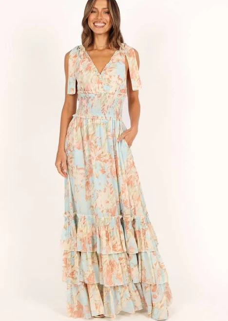 dress Petal & Pup Women's Christabel Tiered Maxi Dress Petal & Pup USA $99