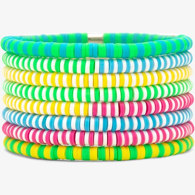 accessory Pura Daze Stretch Beaded Bracelet Set of 8 Pura Vida $33.6