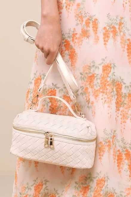 bag Richie Woven Top Handle Crossbody Lulus $20