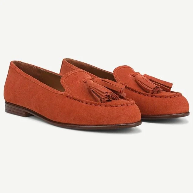 ballet flats Sarto by Franco Sarto Women's Minerva Suede Tassel Loafers Franco Sarto $79.98