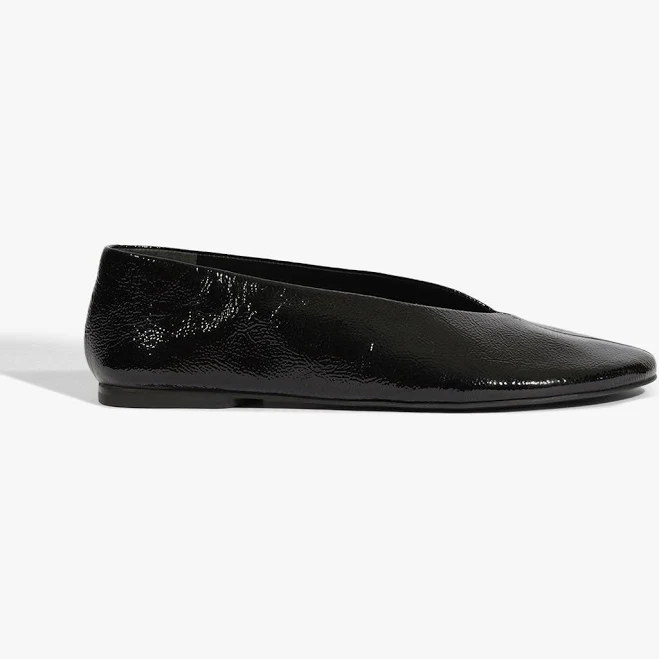 ballet flats Schutz Women's Noelle Patent Leather Ballet Flats Schutz $96.6
