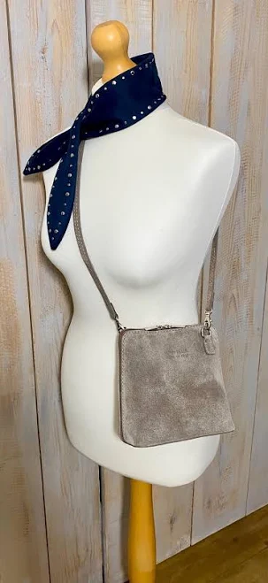 bag Suede Crossbody Bag Made in Italy Etsy - Seller $52.33