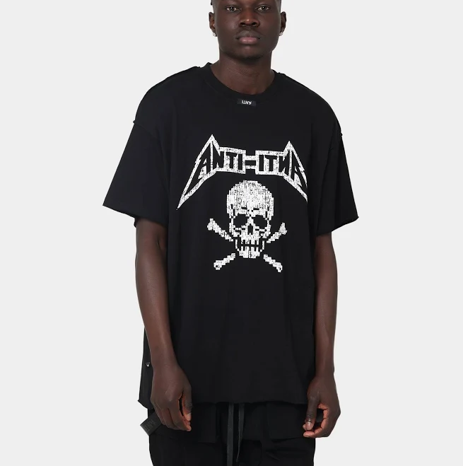 graphic tee The Anti Order Men's Oversized Death Metal T-Shirt Culture Kings $29