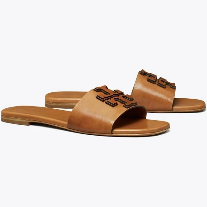 shoes Tory Burch Women's Ines Flat Slide Sandals Tory Burch $250