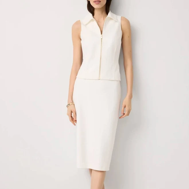 skirt White House Black Market Knit Crepe Pencil Skirt White House Black Market $62.3