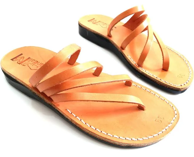 shoes Women's Minimalist Genuine Leather Sandals Etsy - Sandalimshop $81
