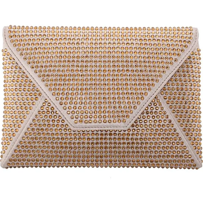 bag Womens Nina Crystal Encrusted Square Envelope Clutch Nordstrom $52.8