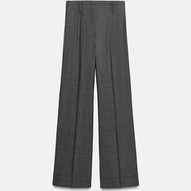 pants Zara High-Waisted Wool Pants Zara USA $119