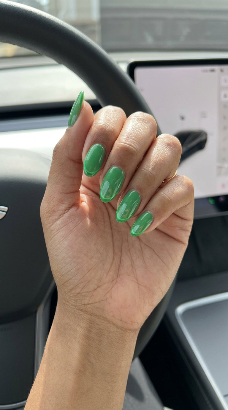 Watermelon Wedge Stiletto Swirls nails for summer fruits nail art 2026. Playful and bold for festivals and parties.