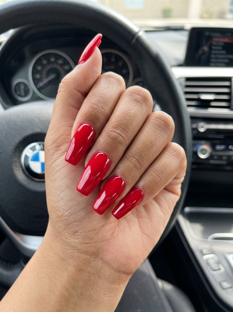Aqua Chrome French Tip Traveler nails for vacation nails summer 2026. Bold and refreshing tropical look.